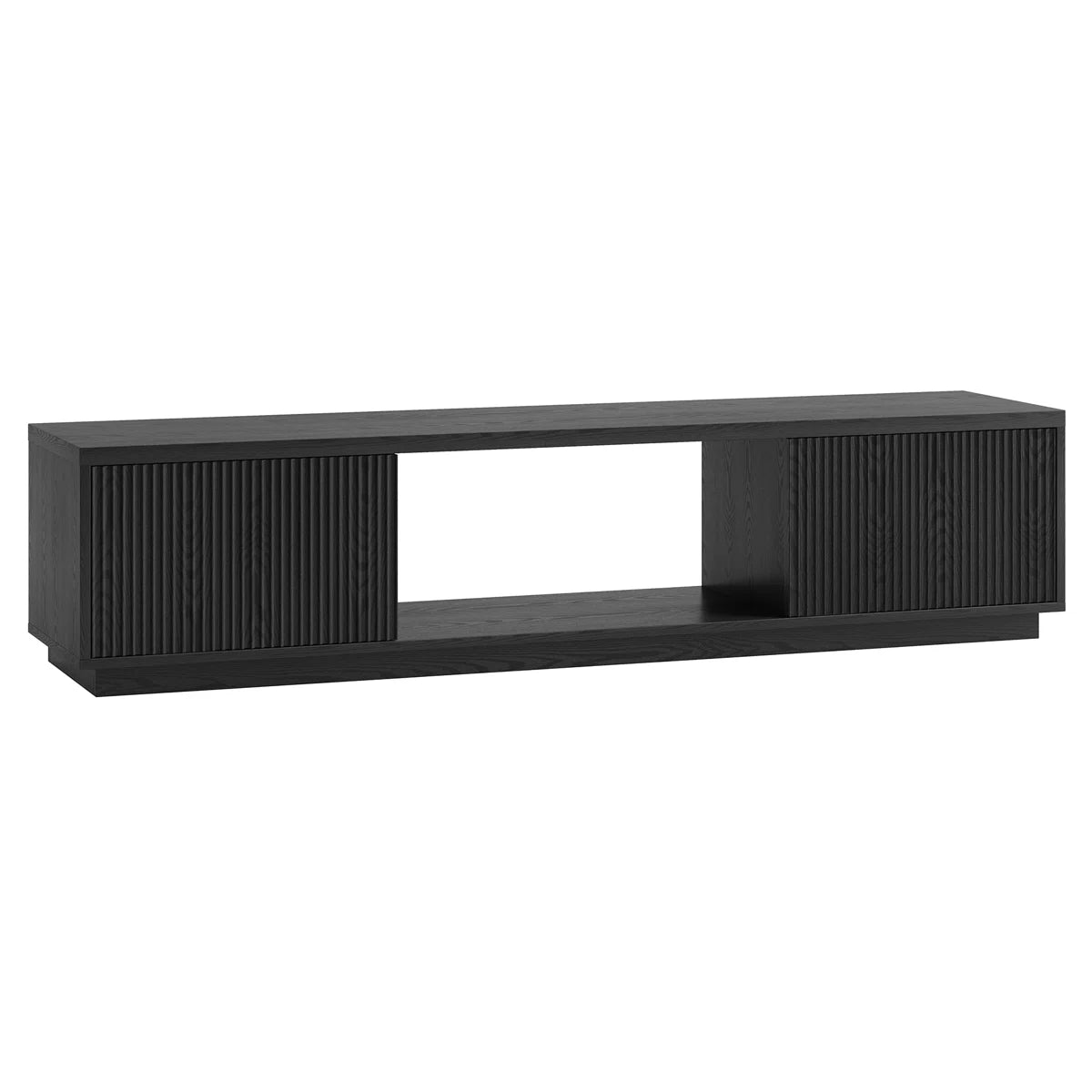 tv panel: Rectangular TV stand with clean lines, perfect for modern living spaces