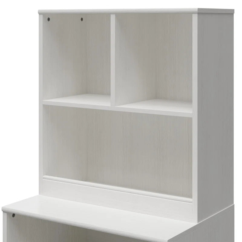Kids Toy Storage Unit: 27.19'' Wide Charlie Multi-use Organiser & Bookcase with Worktop & Shelves