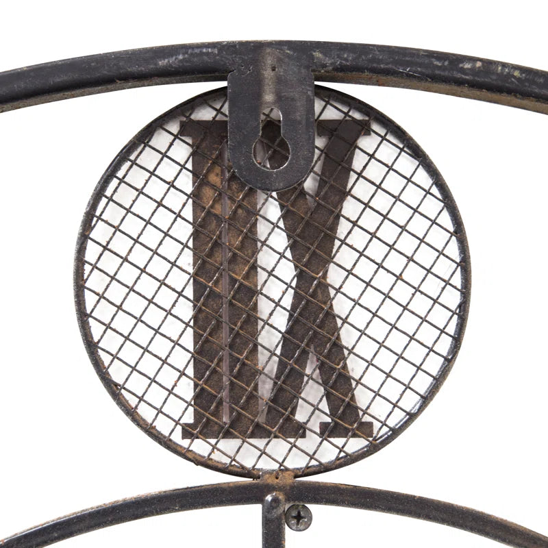 Clock: Home Decor Metal Wall Clock