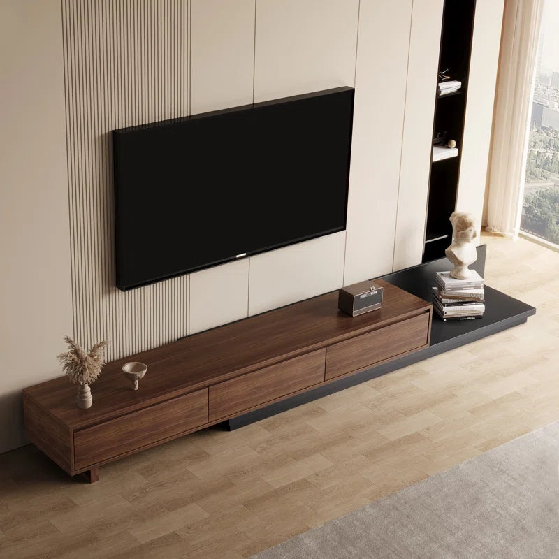 tv panel: Adjustable TV Stand for 79"–130" Entertainment Spaces