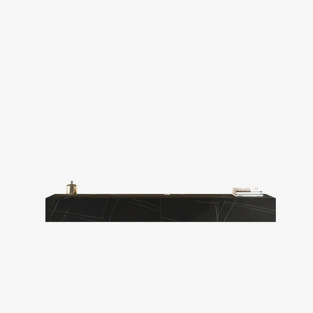 tv panel: Floating TV stand for 88" screens with modern style and storage