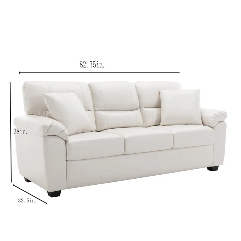 Luxury Sofa Sets: 2-Piece Modern High-Back Sofa & Loveseat for Luxurious Comfort