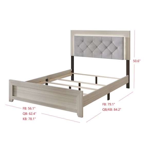 Divan Bed: Alandis Upholstered Bed