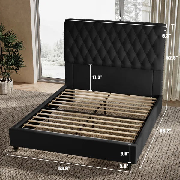 Divan Bed: Arcadio Upholstered Bed