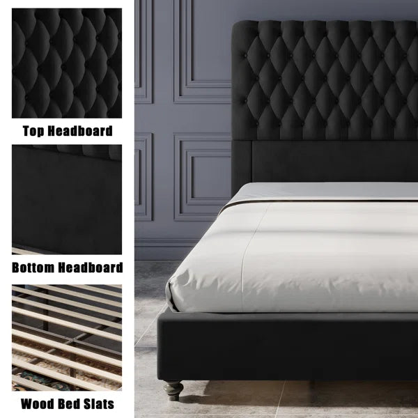 Divan Bed: Arcadio Upholstered Bed