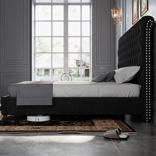 Divan Bed: Arcadio Upholstered Bed