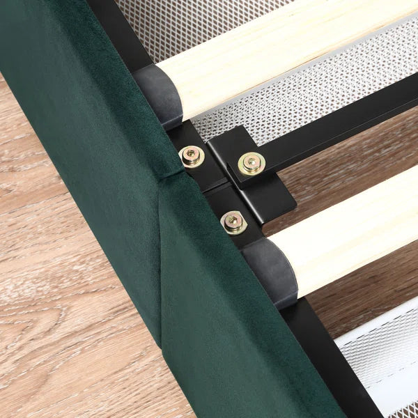 Divan Bed: Ekaparnika Upholstered Storage Bed