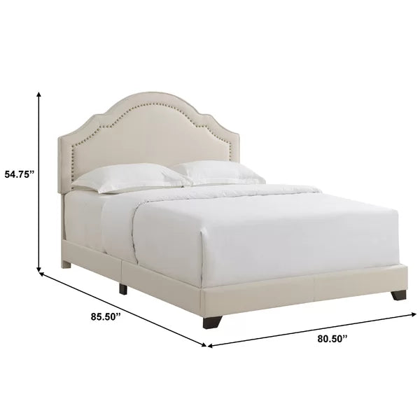 Divan Bed: Emig Upholstered Bed