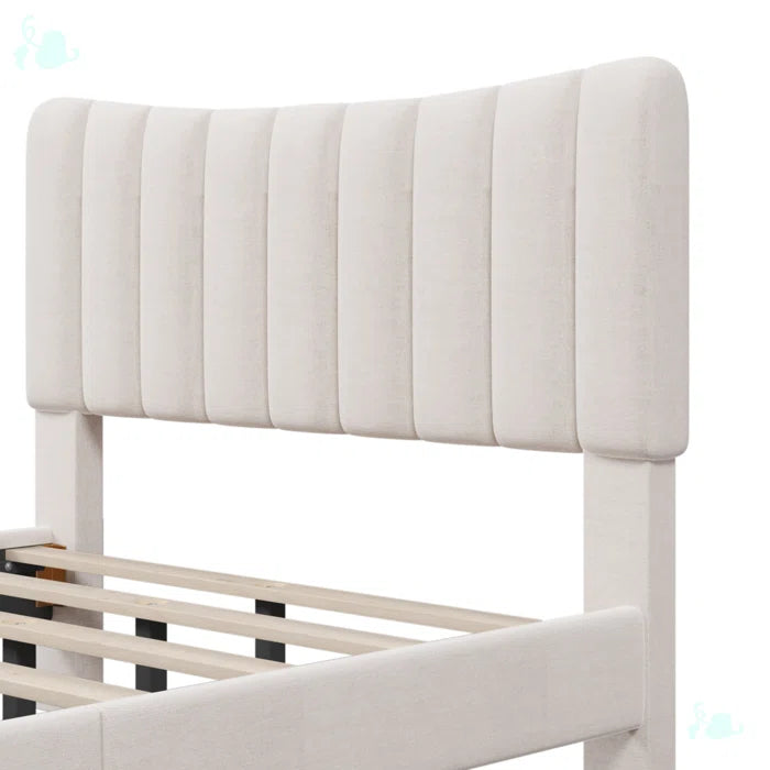 Divan Bed: Emmerlyn Upholstered Bed