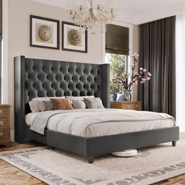 Divan bed: Ieishia Upholstered Bed