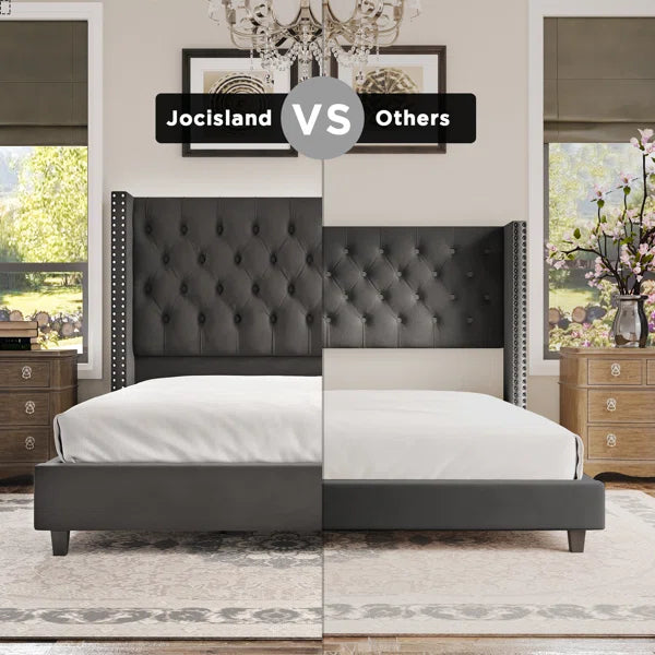 Divan bed: Ieishia Upholstered Bed