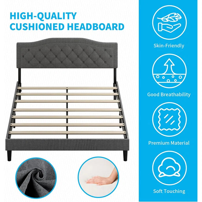 Divan Bed: Imona Upholstered Bed