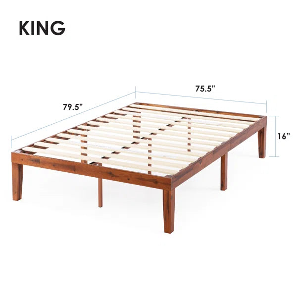 Divan Bed: Kizer Solid Wood Bed