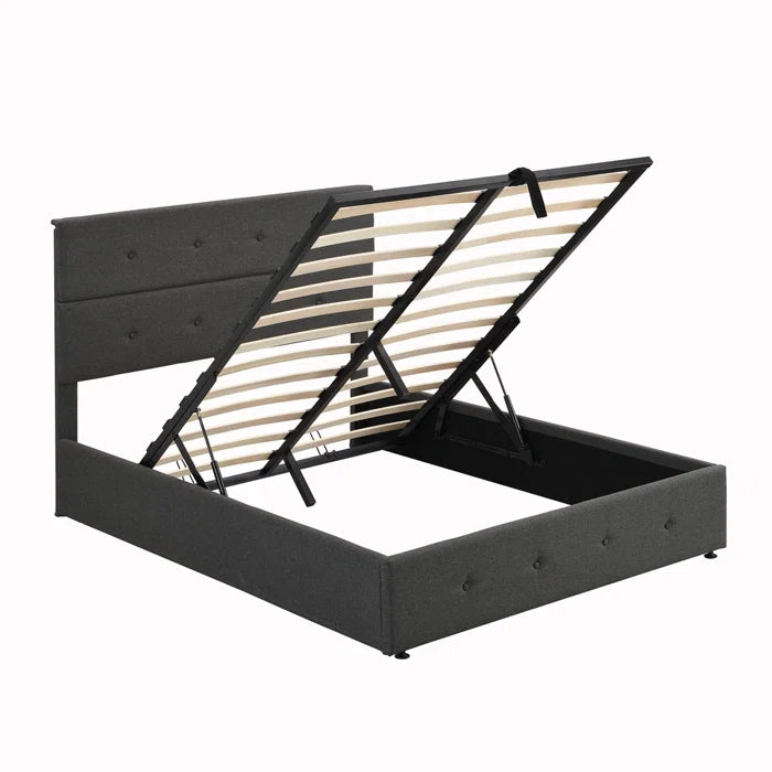 Divan Bed: Laimis Upholstered Storage Bed