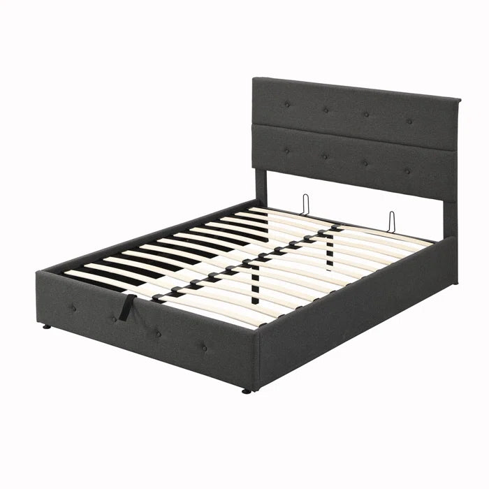 Divan Bed: Laimis Upholstered Storage Bed