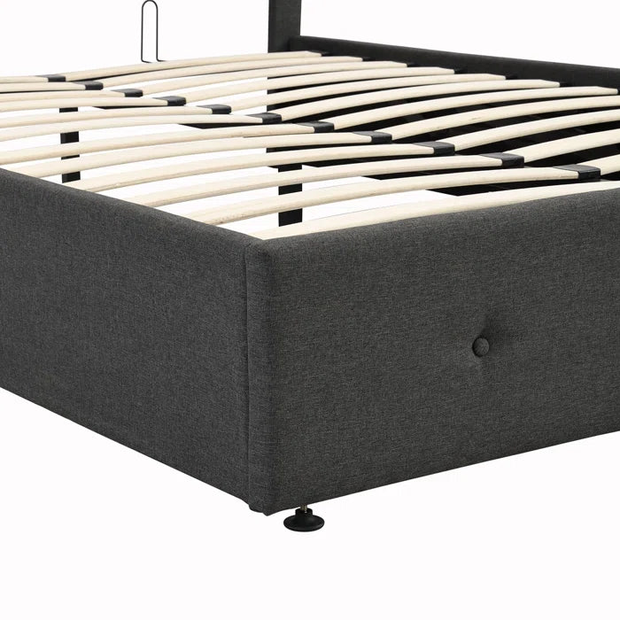 Divan Bed: Laimis Upholstered Storage Bed