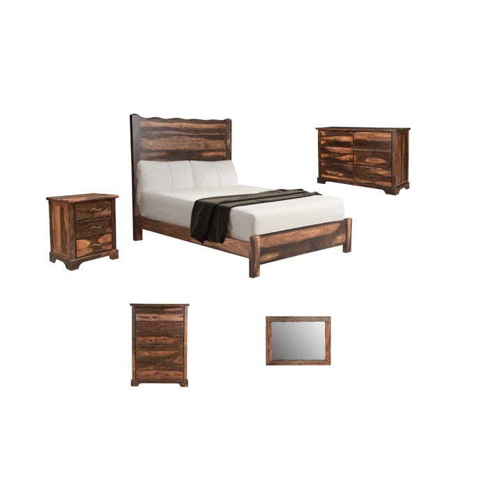 Divan Bed: Larae Solid Wood Bed