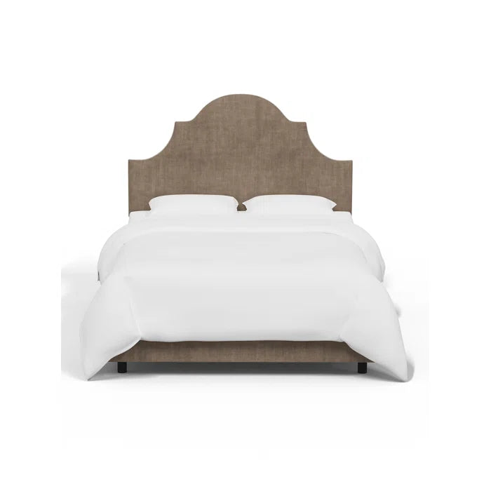 Divan Bed: Red from Scalamandre Crafted by Cloth & Company Geneva Bed in Solids