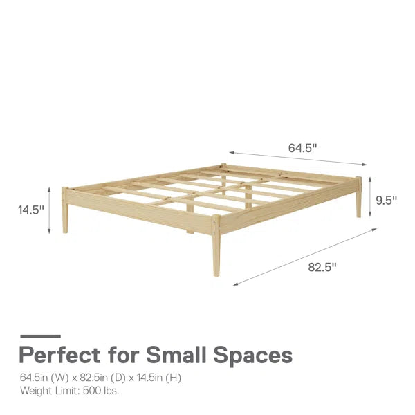 Divan Bed: Xeryus Wood Platform Bed