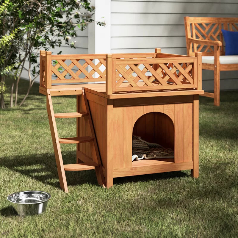 Dog House: Wooden Small Dog Kennel