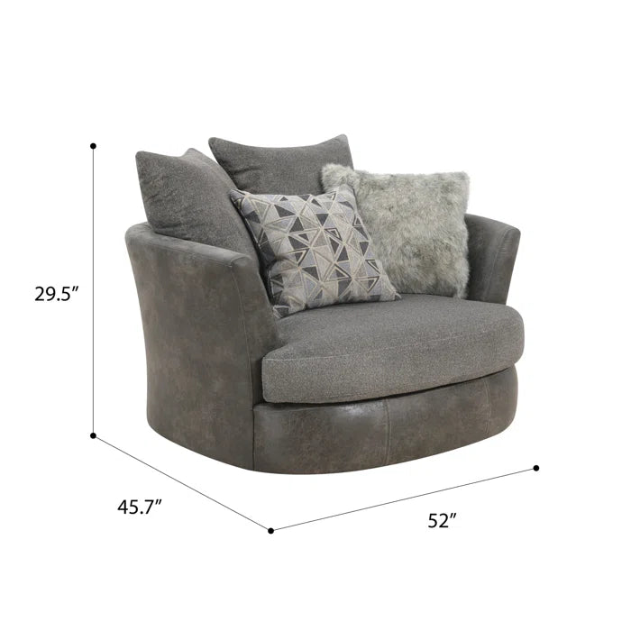 7 Seater Sofa Set: 5-Piece Upholstered Sectional Sofa