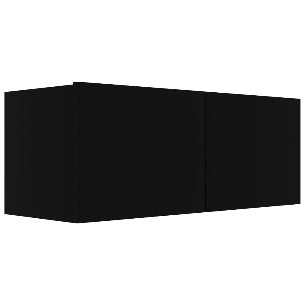 tv panel: 40" Modern Floating Solid Wood tv panel with Storage