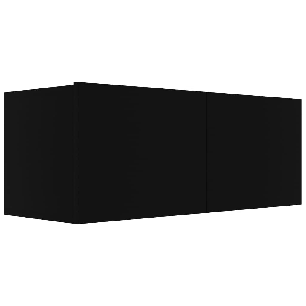 tv panel: 40" Modern Floating Solid Wood tv panel with Storage