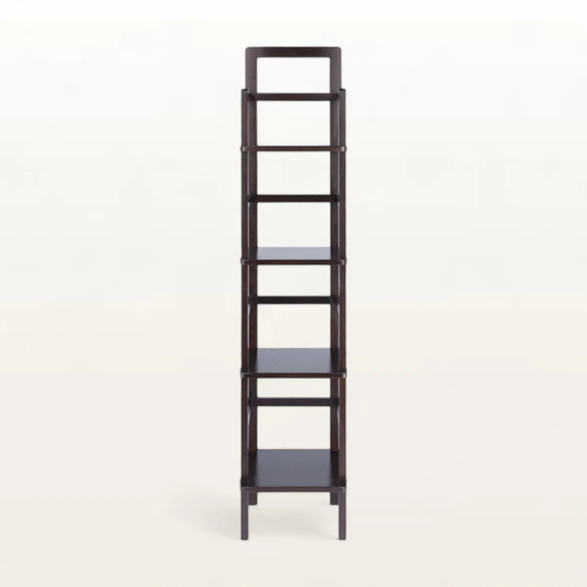 Kitchen Racks: Modern Open-Back Multi-Tier Kitchen Storage Shelf with Curved Edges