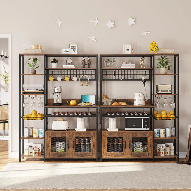 Kitchen Racks: 47.2'' Metal Baker's Rack with Microwave Compatibility