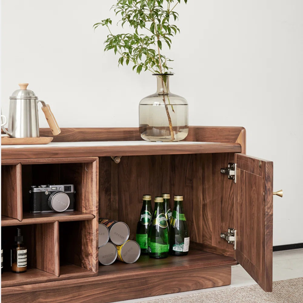 tv panel: European style minimalist storage tv panel