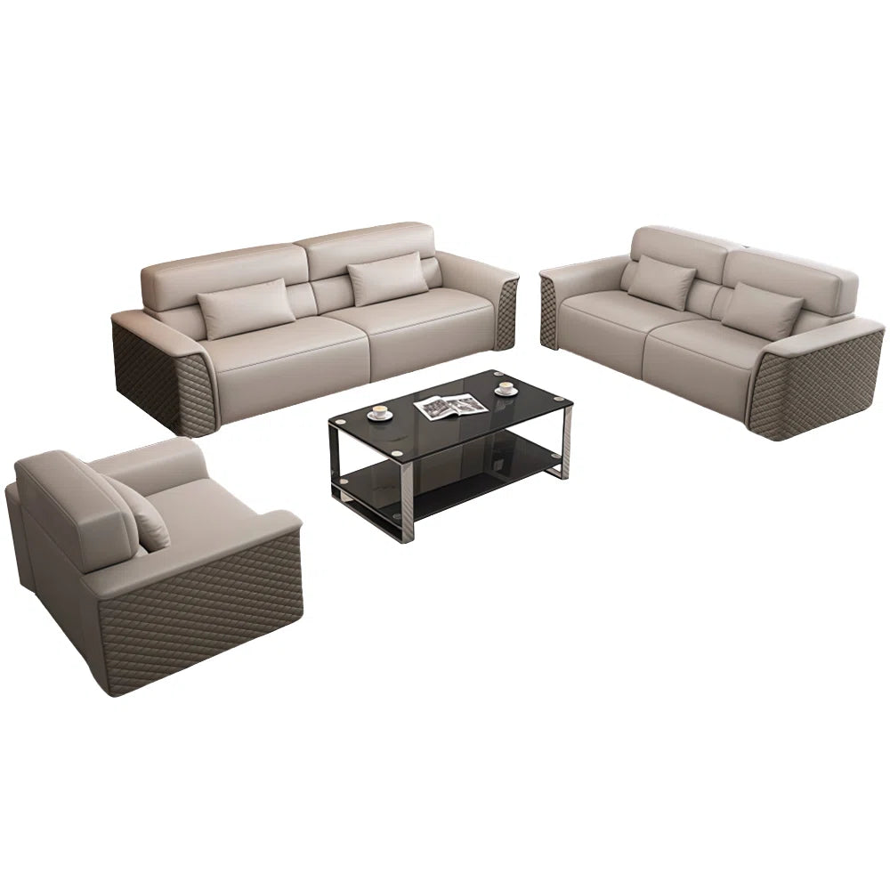 7 Seater Sofa Set: Simple Sofa & Stylish Combination for Elegant Living Rooms