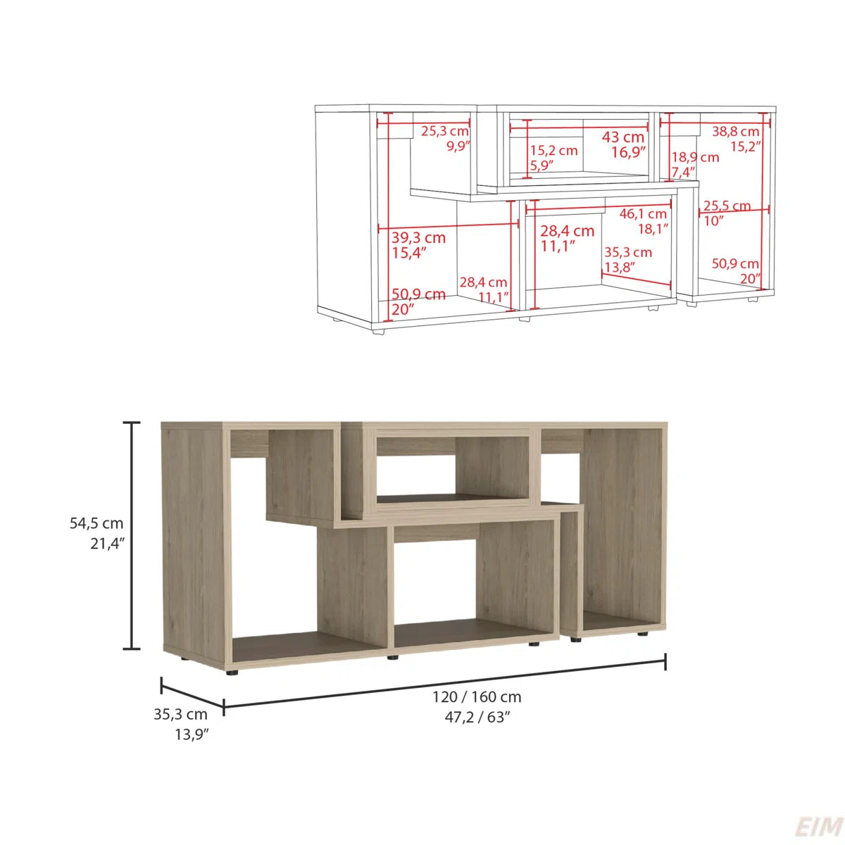 tv panel: Extendable TV Panel for Living Room, Modern Wall Unit with Adjustable Width