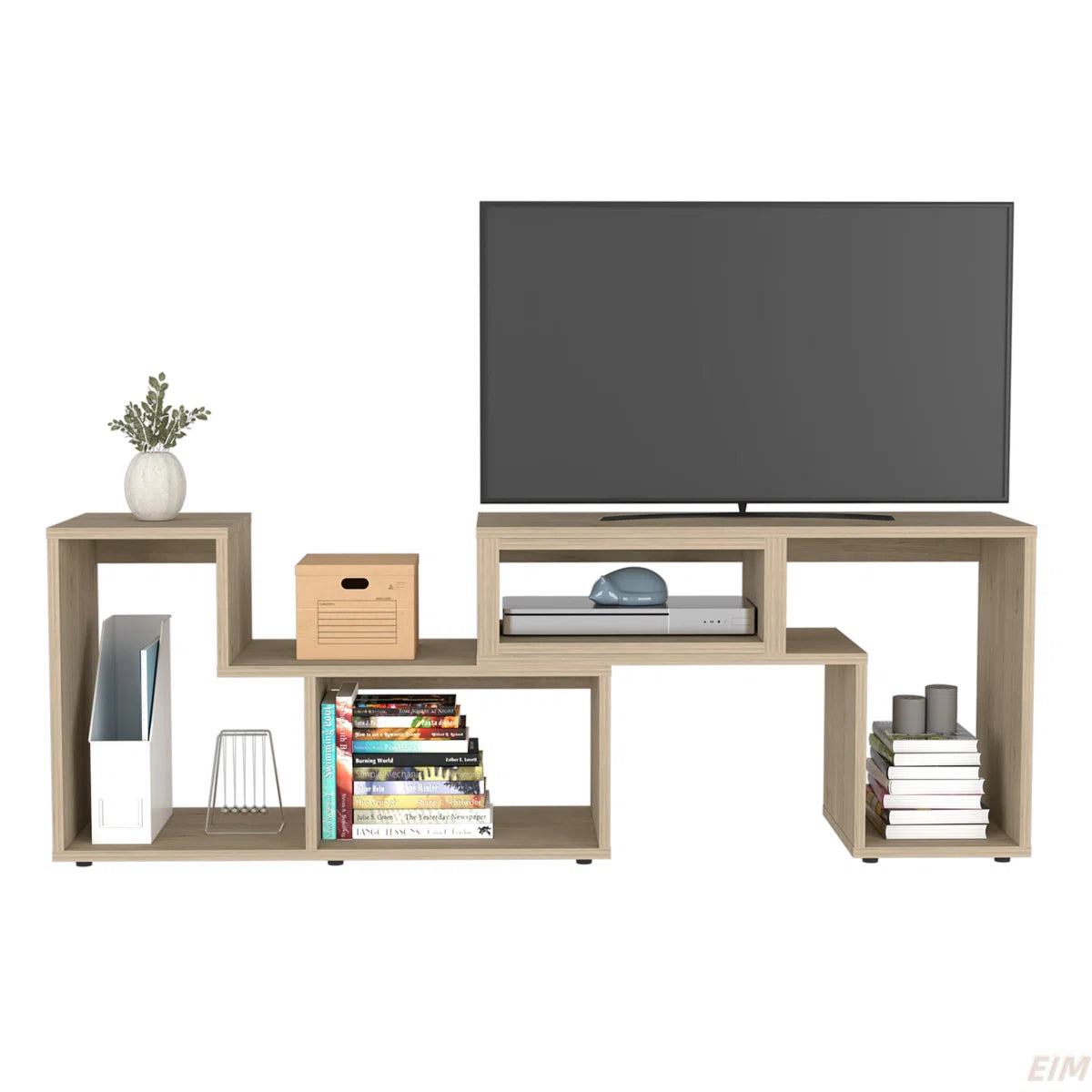 tv panel: Extendable TV Panel for Living Room, Modern Wall Unit with Adjustable Width