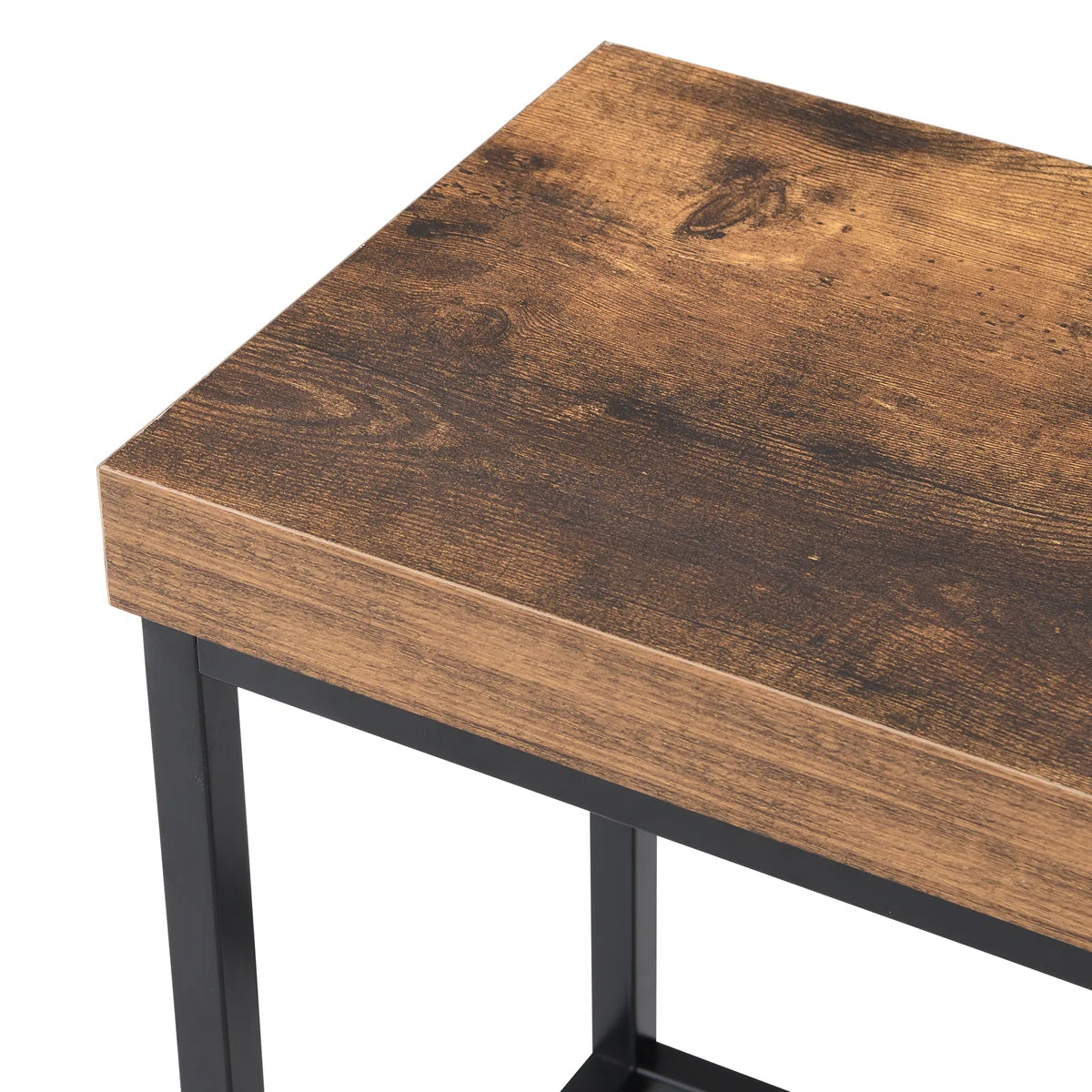 Kitchen Island Table: 50.3" Wide Farmhouse Style with Drop Leaf, Storage & 2 Bar Stools