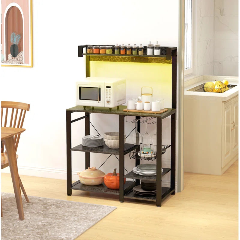 Kitchen Racks: 35.4'' Standard Composite Baker's Rack Compatible with Microwaves
