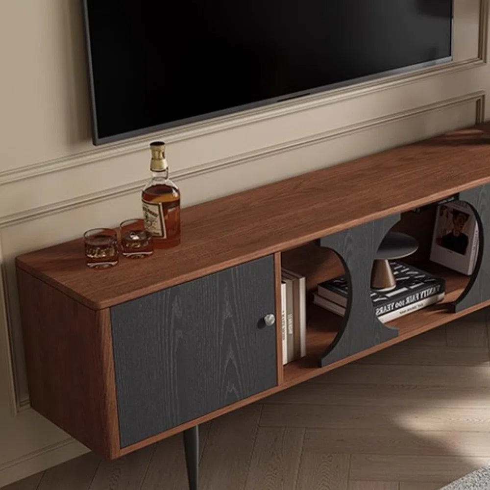 tv panel: French Style Solid Wood TV Cabinet with Elegant Carved Design Details
