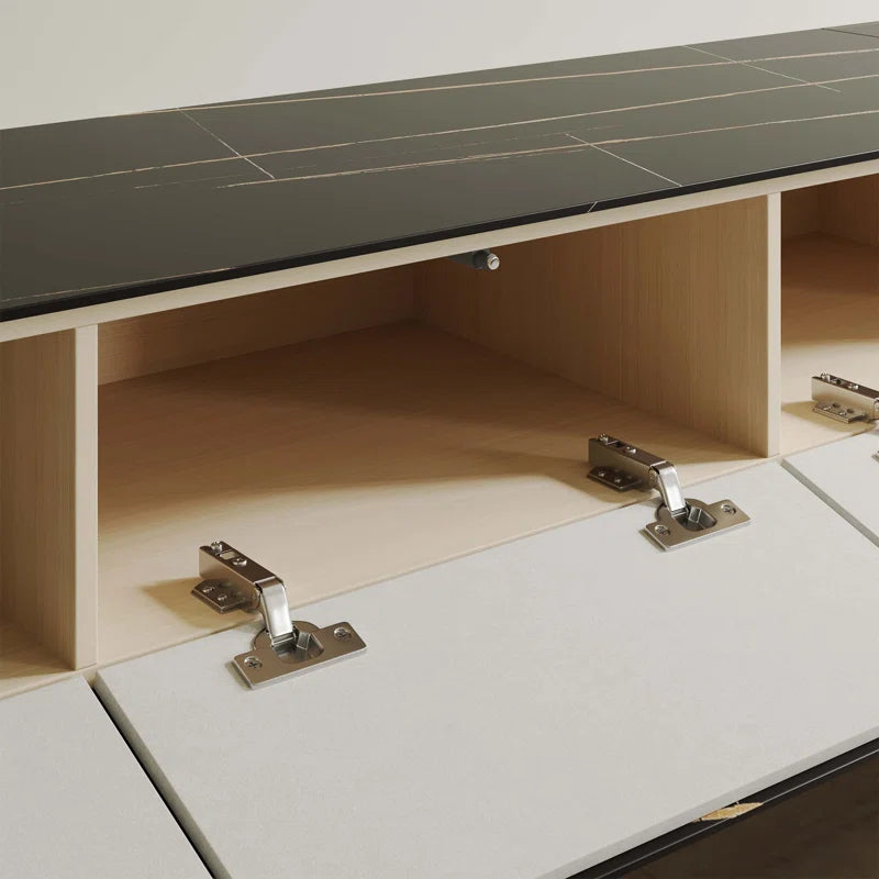 tv panel: Wall Mounted TV Console with Drawers, Solid Wood, Fully Assembled Design