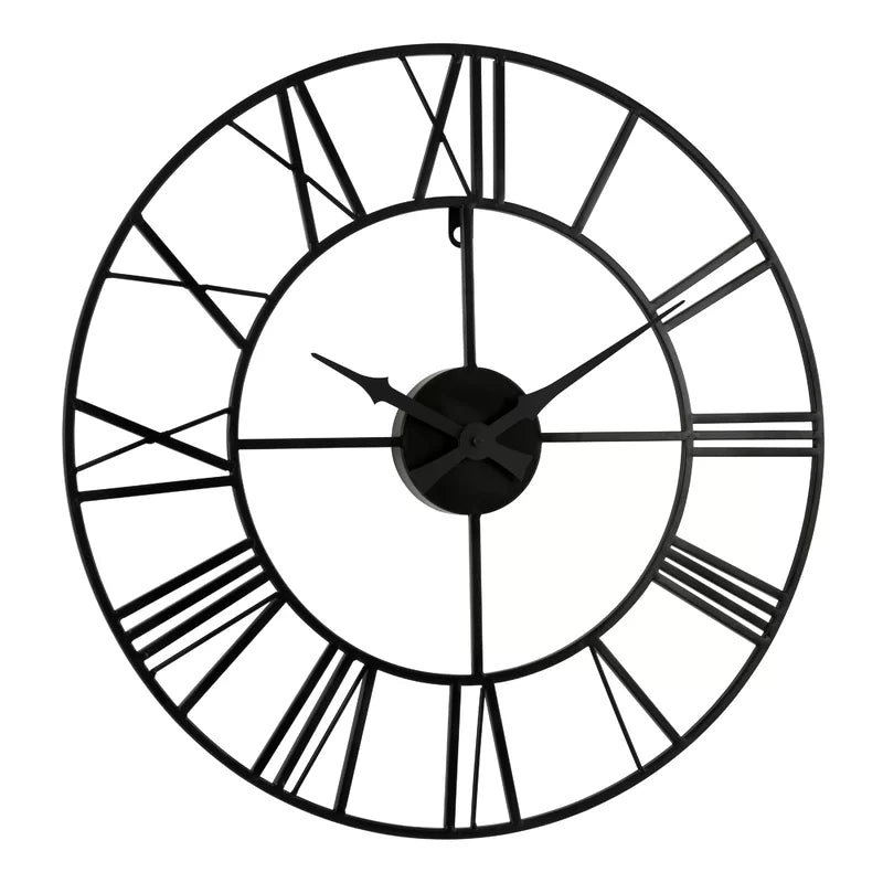 Home Decor: Metal Wall Clock