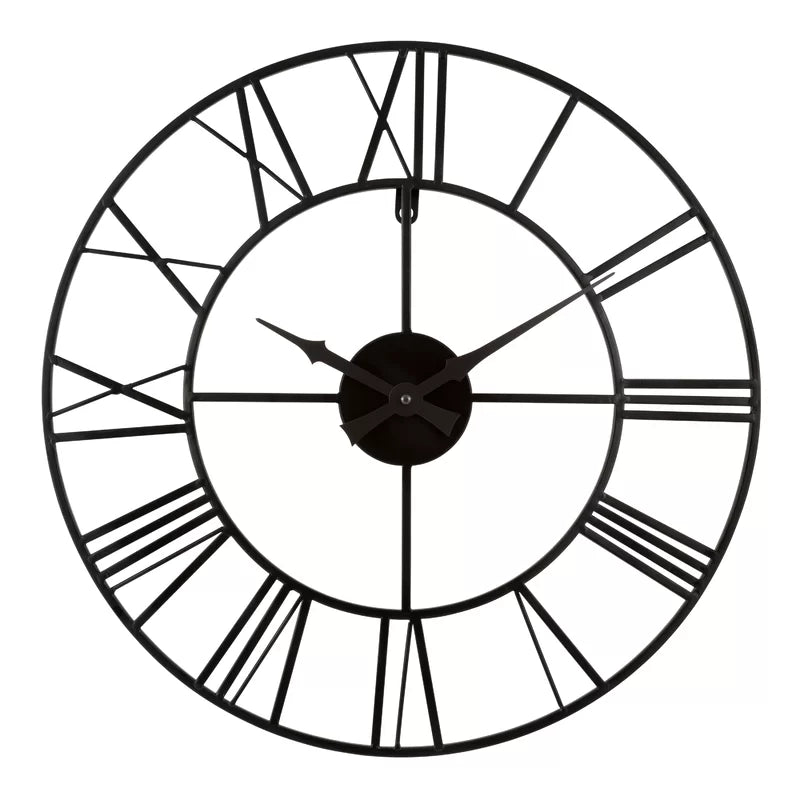 Home Decor: Metal Wall Clock