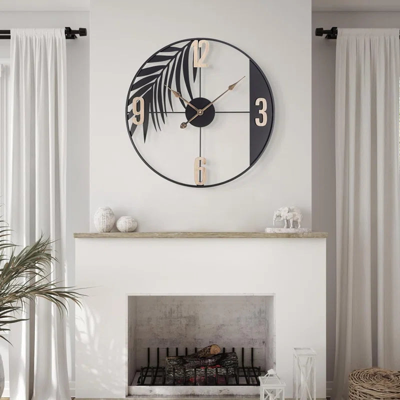 Home Decor: New Metal Wall Clock