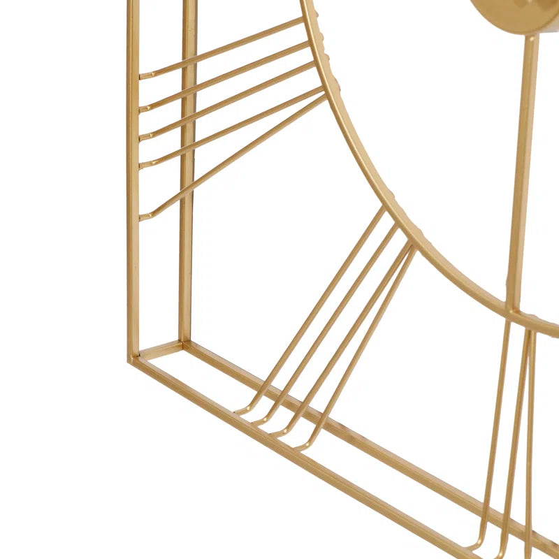 Home Decor: Open Frame Square Wall Clock