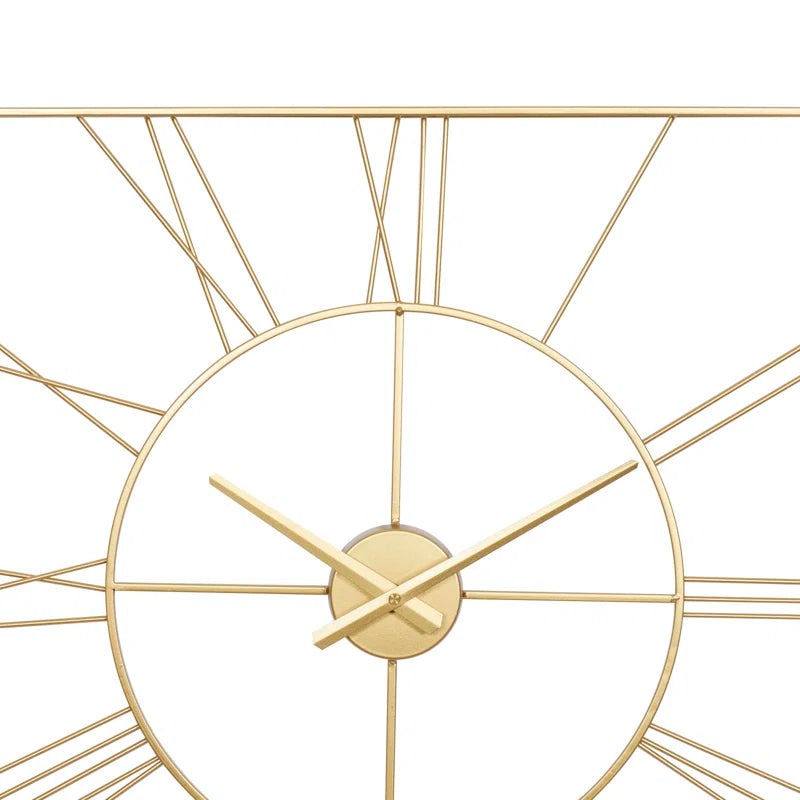 Home Decor: Open Frame Square Wall Clock