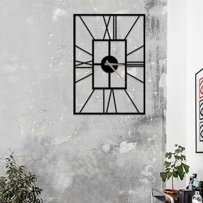 Home Decor: Roman Metal Wall Clock