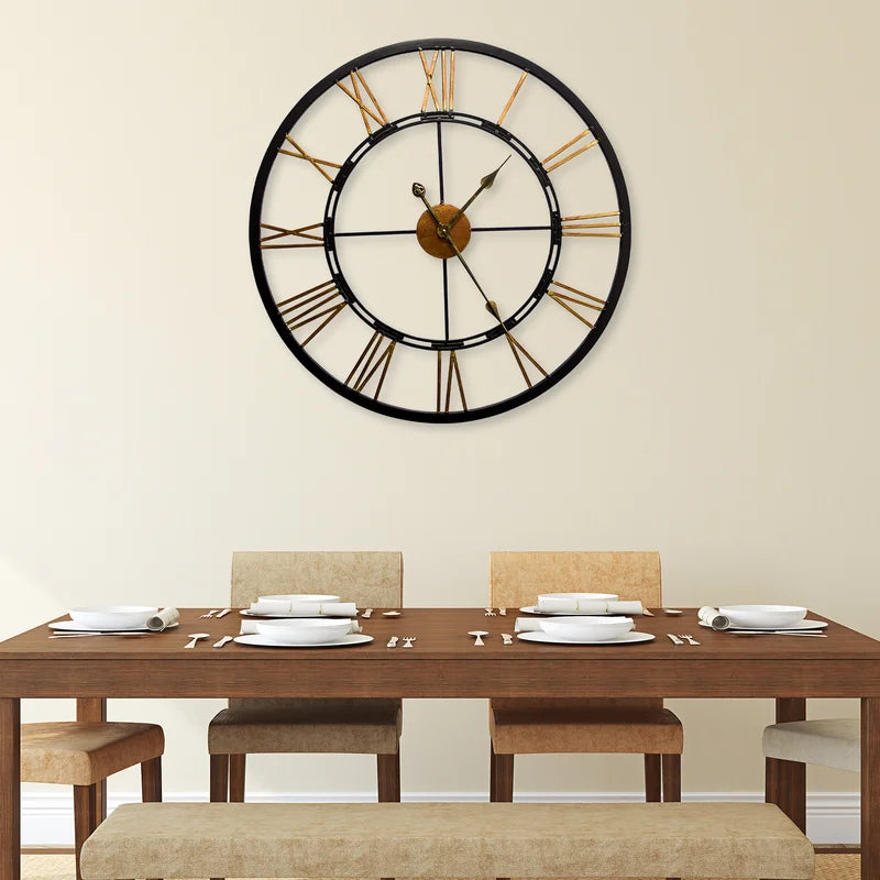 Home Decor: Roman Numerals Wall Clock
