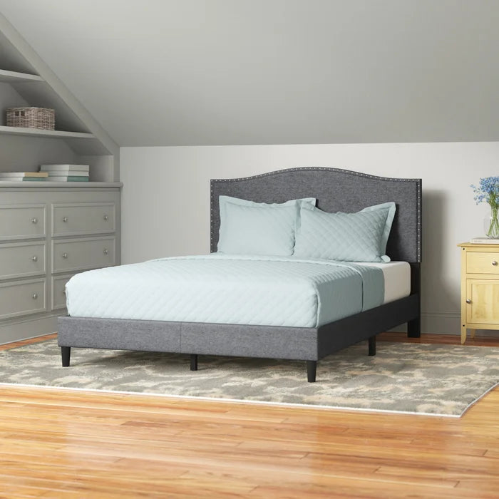 Hydraulic Bed: Arne Upholstered Bed