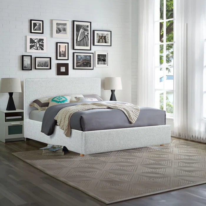 Hydraulic Bed: Barclay Upholstered Storage Bed