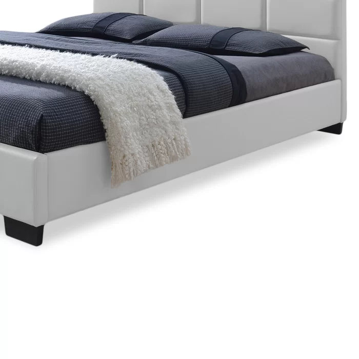 Hydraulic Bed: Bilma Upholstered Bed