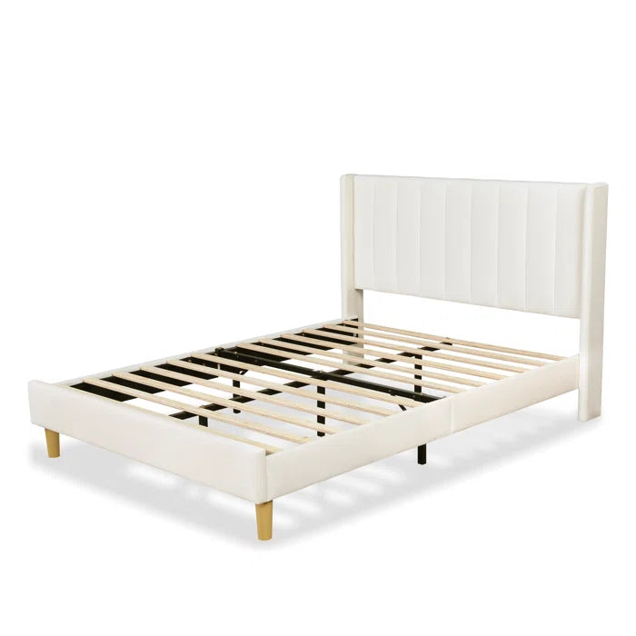 Hydraulic Bed: Deeb Upholstered Bed