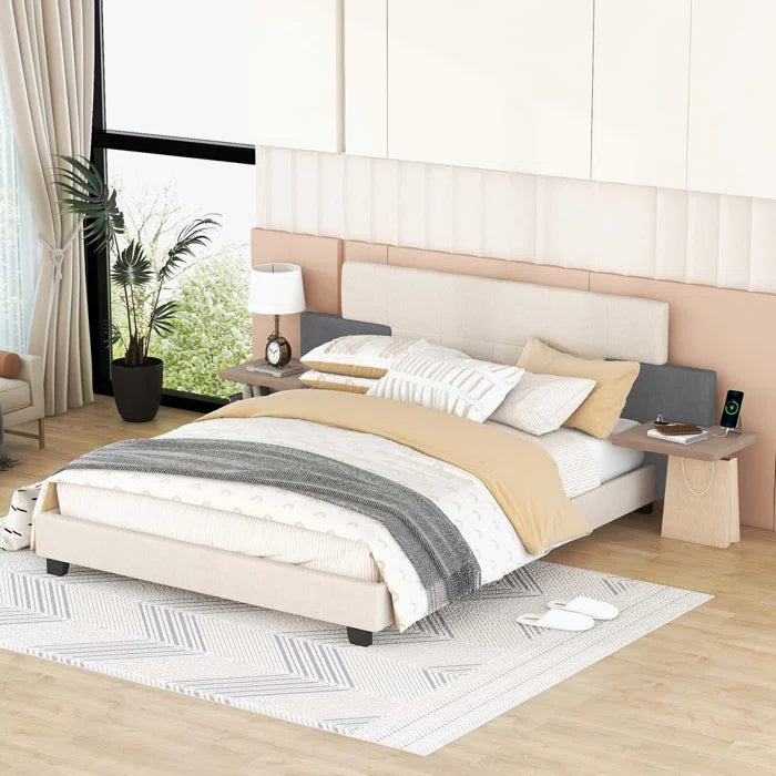 Hydraulic Bed: Elloree Upholstered Storage Bed
