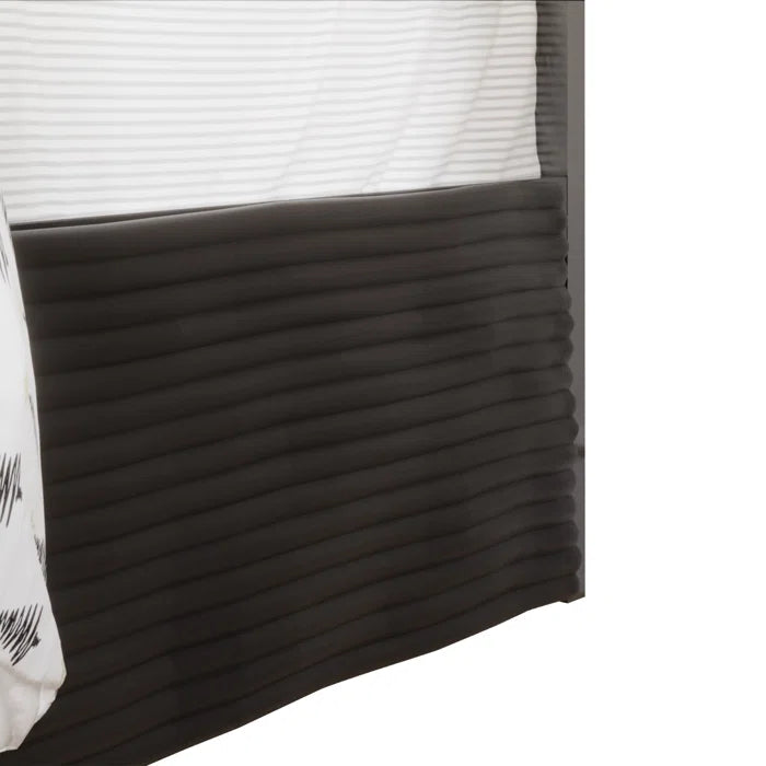 Hydraulic Bed: Gouker Upholstered Storage Bed